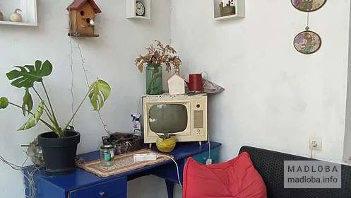 Комната отдыха в хостеле Nana's Home
