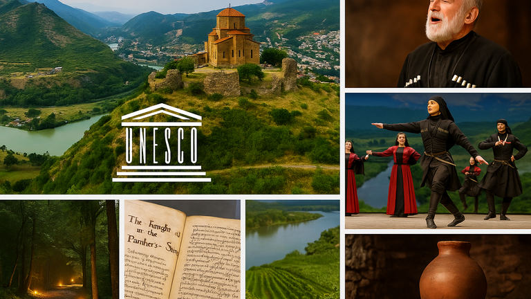 🏛 UNESCO heritage in Georgia is not only stones and towers. What else will surprise you on the list?