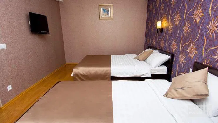 Спальня в номере New Hotel