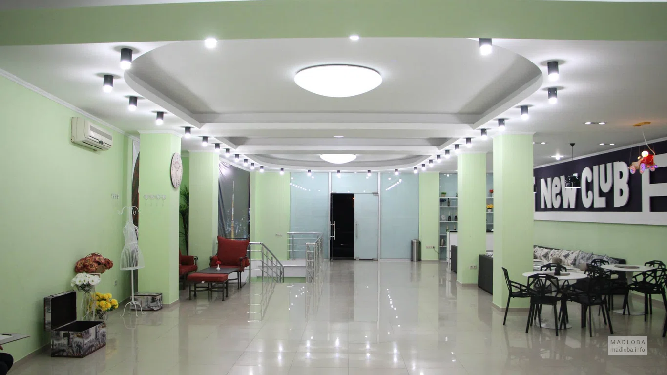 Интерьер в центре New club