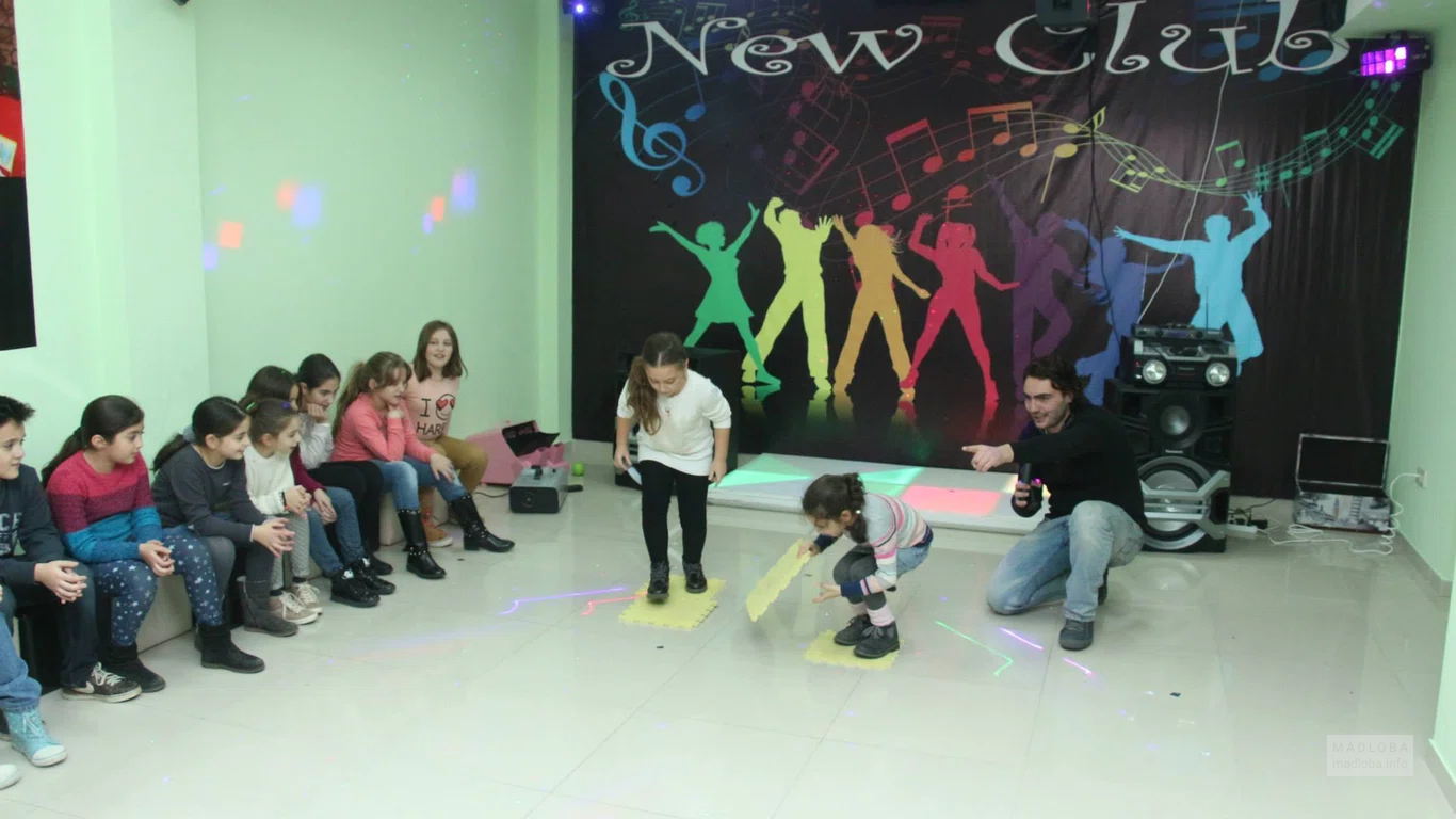 Детский праздник в центре New club