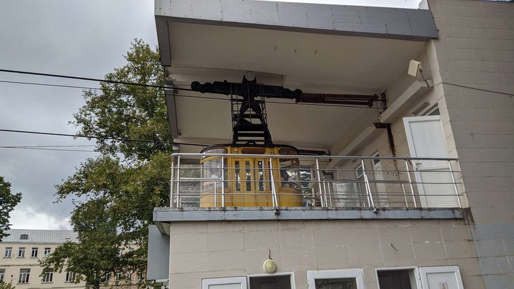 Нижняя станция канатной дороги