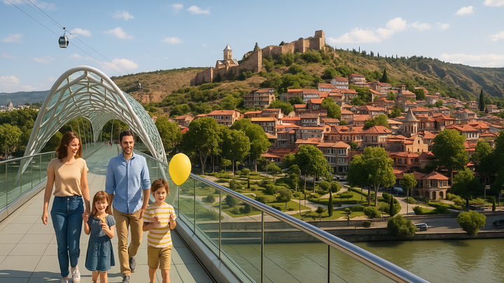 🚶‍♀️What to see in Tbilisi with children in 1 day in 2025 ✨