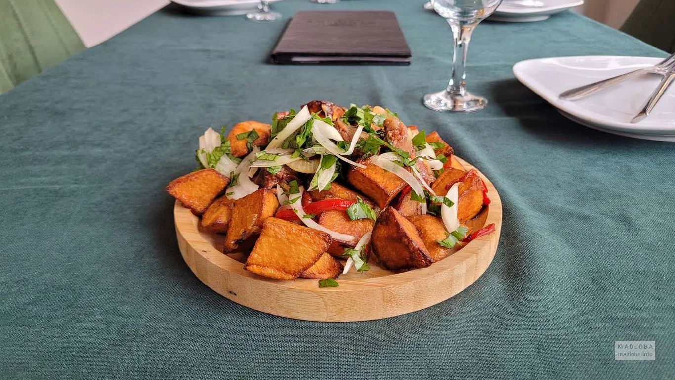 Печёный картофель