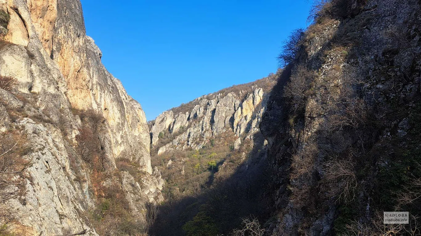Осенний пейзаж в Орлином ущелье