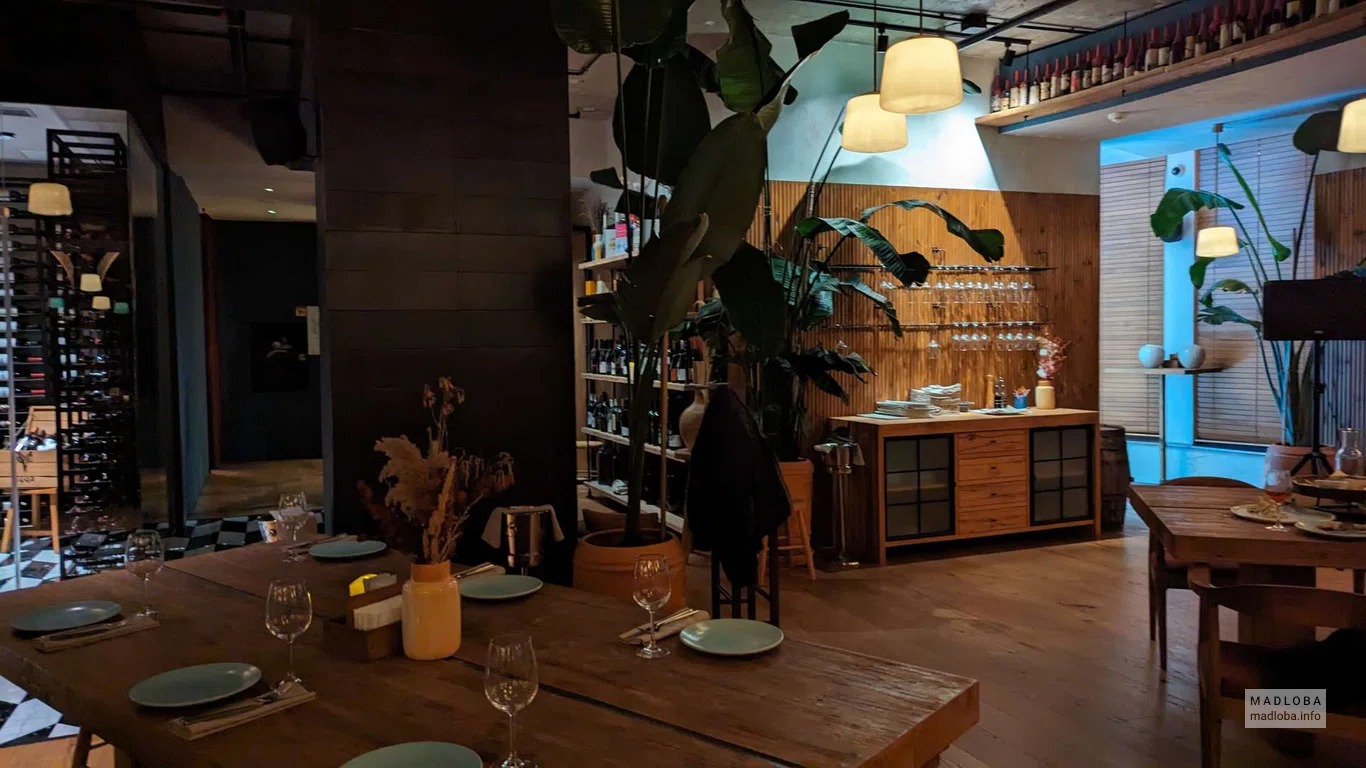 интерьер в Ресторане Панорама Батуми