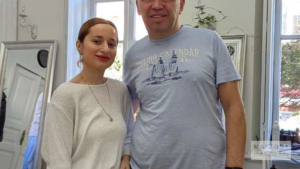 мужские стрижки Батуми барбер и клиент