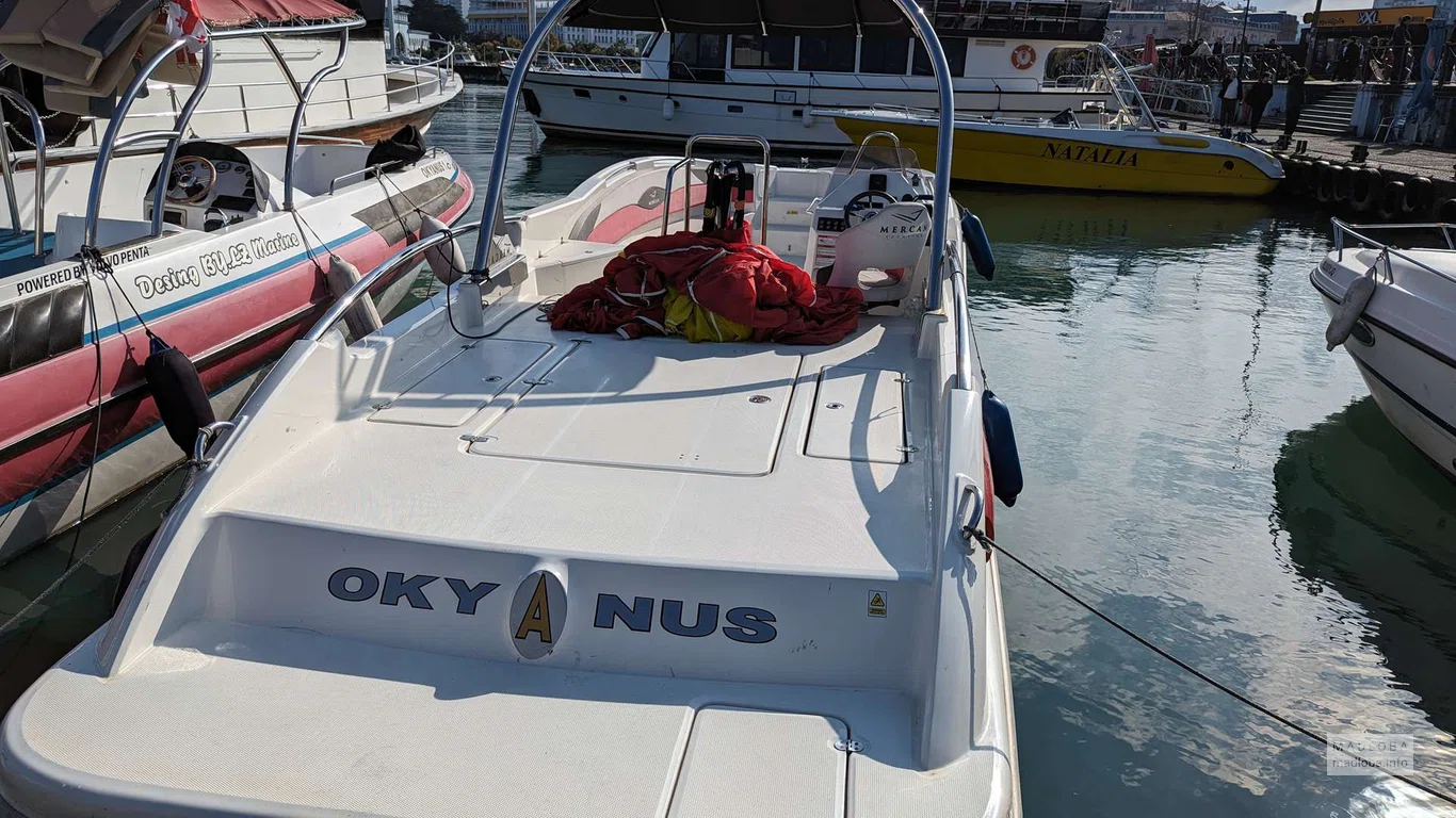 катер Parasailing Okyanus в порту