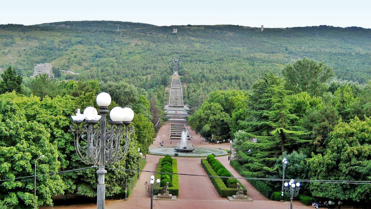 Передний вид парка Ваке