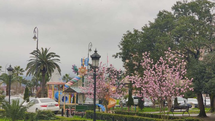 Park near the Batumi Drama Theater