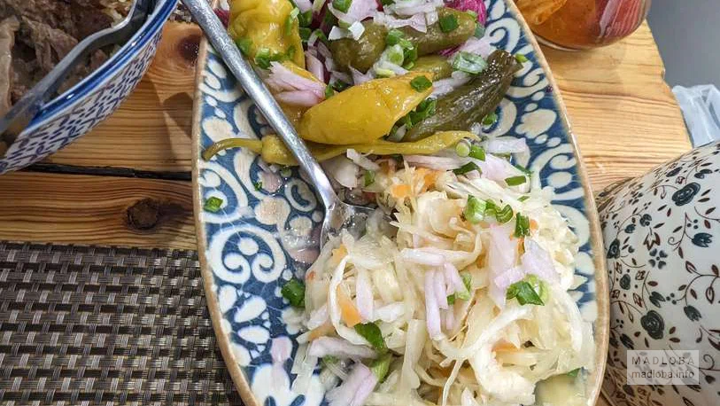 Овощные закуски к плову