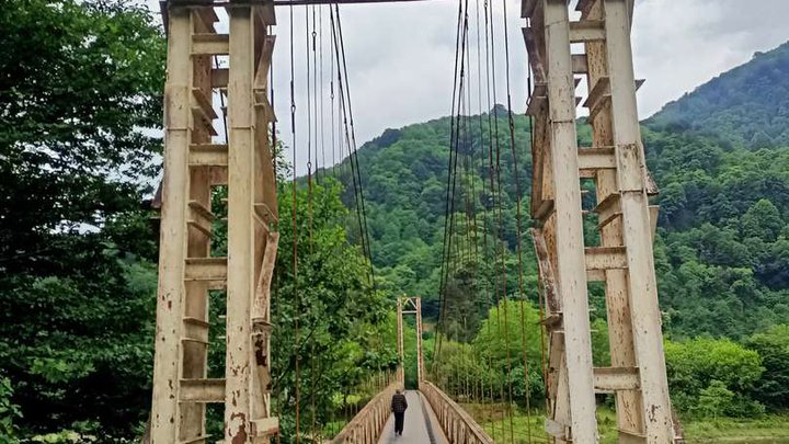 Mirveti Suspension Bridge