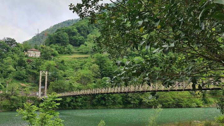 Mirveti Suspension Bridge