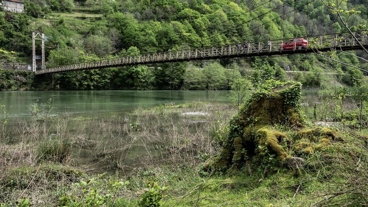 Mirveti Suspension Bridge