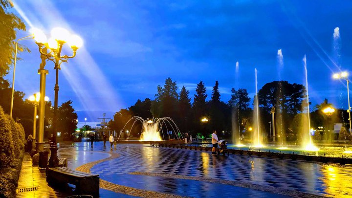 Batumi Boulevard Fountains