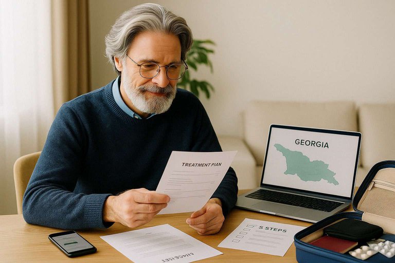🧭 Как составить личный план поездки на лечение в Грузию: 5 шагов для пациента