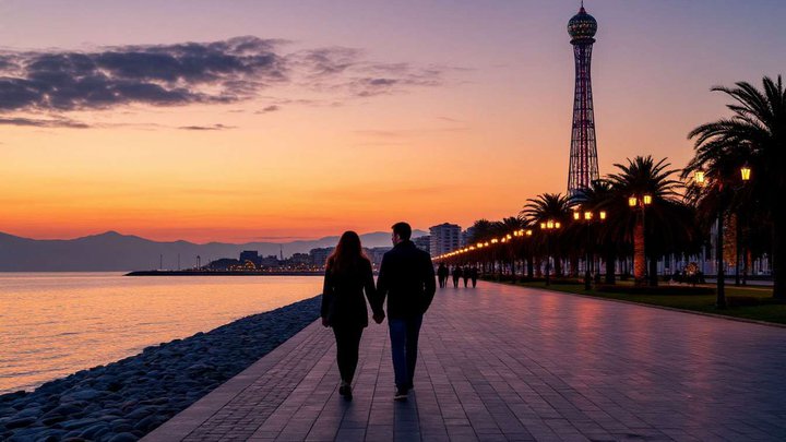 🌊 How to spend the perfect day in Batumi 2025 for two – walks, dinner, and sunset by the sea 🌇