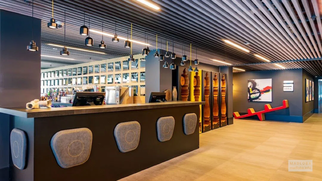 Ресепшен Radius Hotel в Грузии