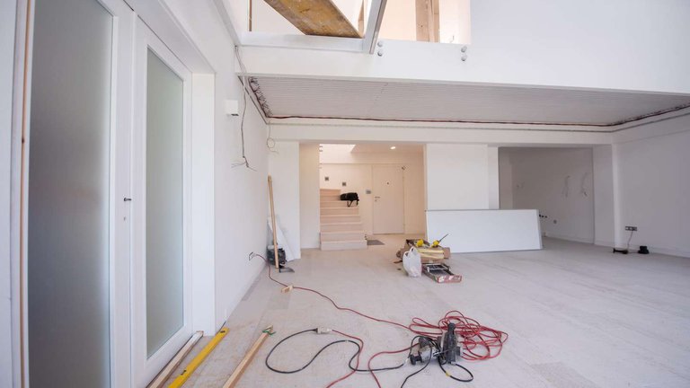 Apartment renovation in a new building in Tbilisi