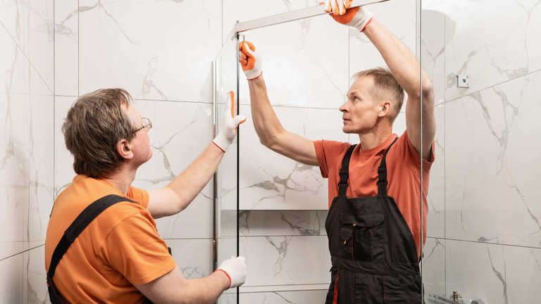 Bathroom renovation in Batumi