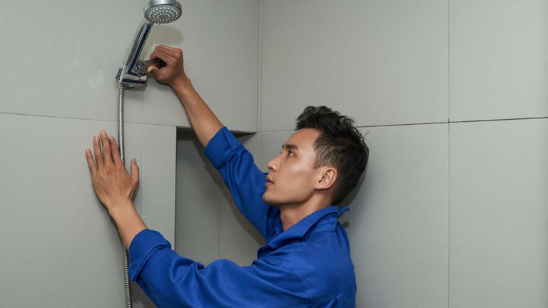 Bathroom renovation in Kutaisi