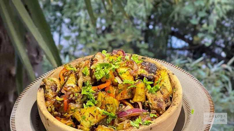 Овощное рагу с мясом