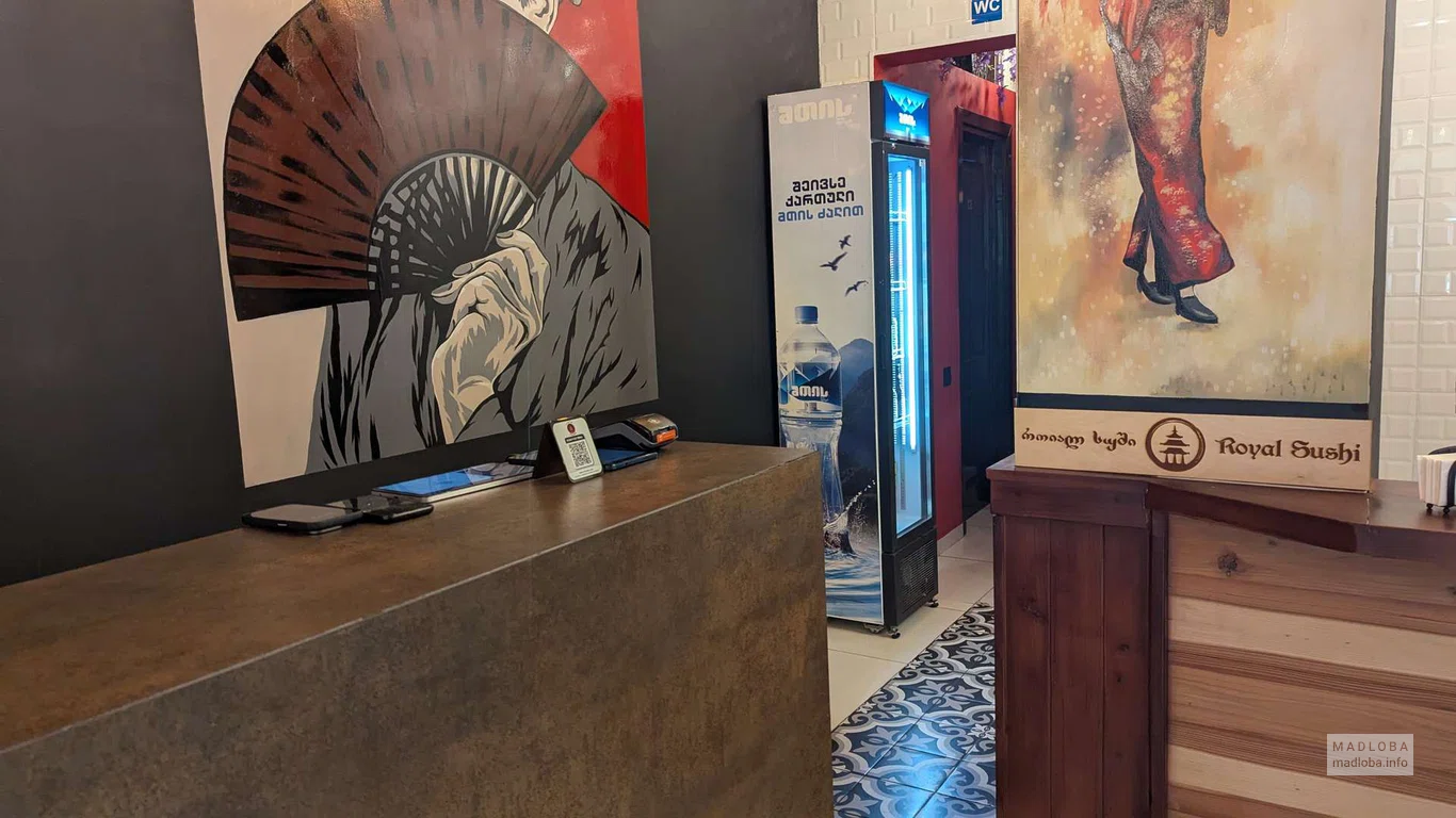 Дизайн ресторана Royal Sushi