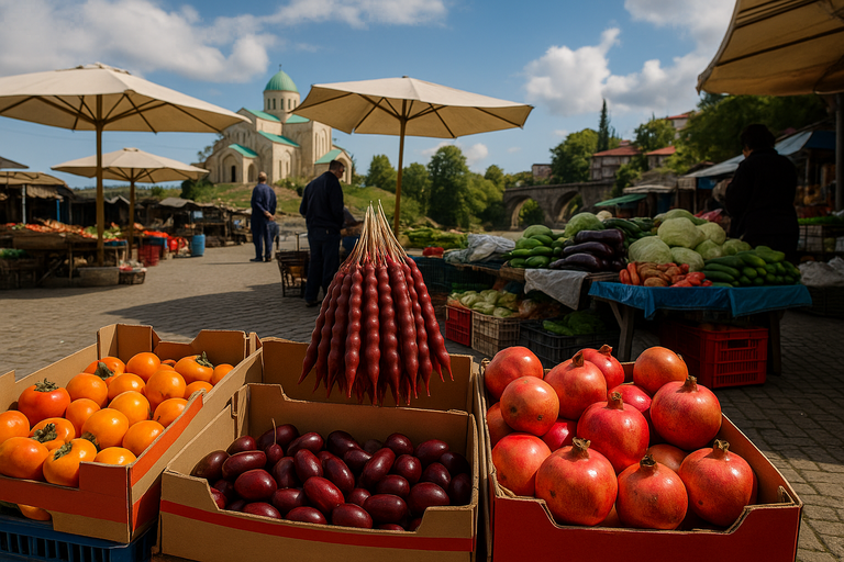 🍇 Kutaisi Markets - Top 3 Best Food Spots with Local Delicacies