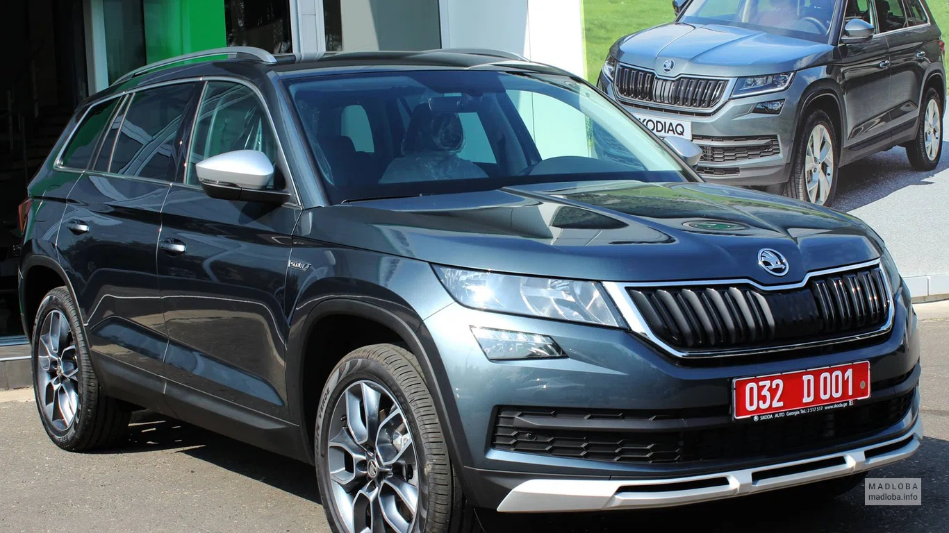 Вход в автосалон SKODA Georgia