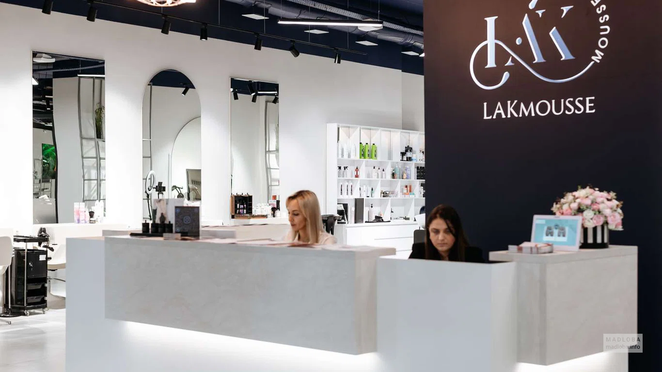 Салон красоты "LAKmousse Beauty Bar" интерьер