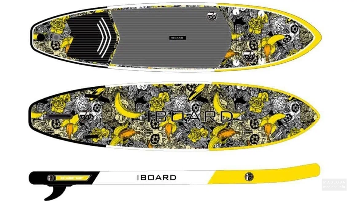 Желтый Sup в Board Batumi на прокат