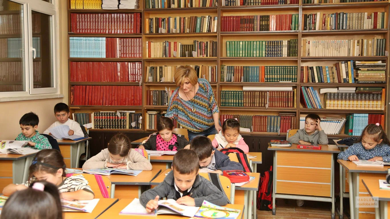 Библиотека школы английского языка Нино