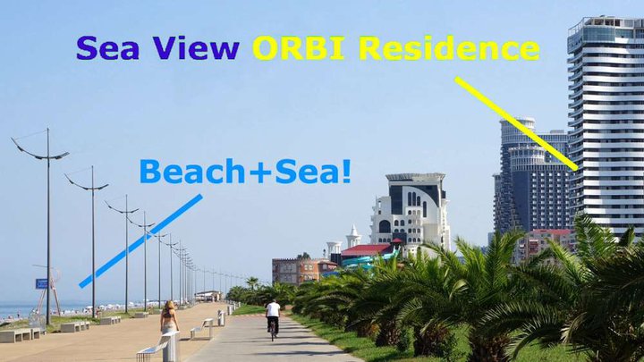 Sea View 2 rooms apartment