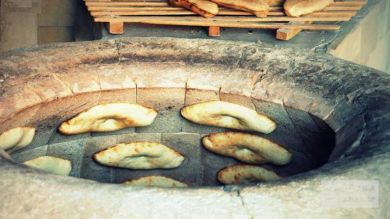 Лепешки в Грузии