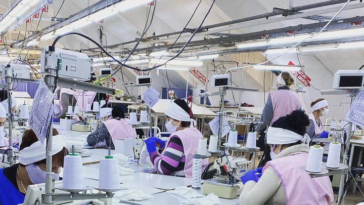 Sewing factory