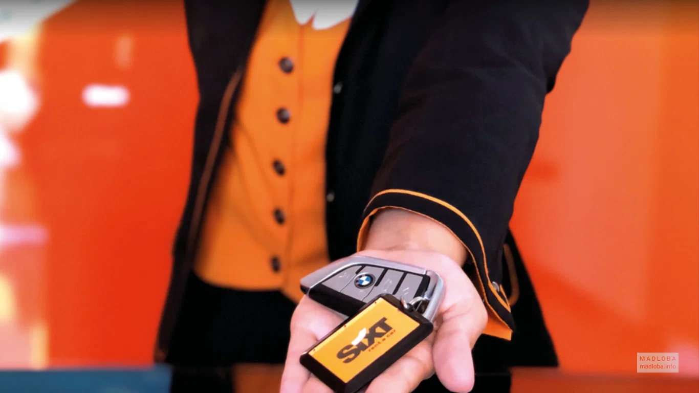 Прокат и аренда авто "Sixt"