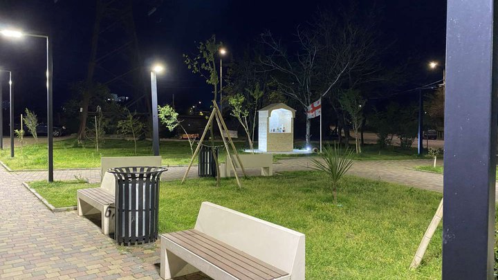 Square near the Mejinistskali river