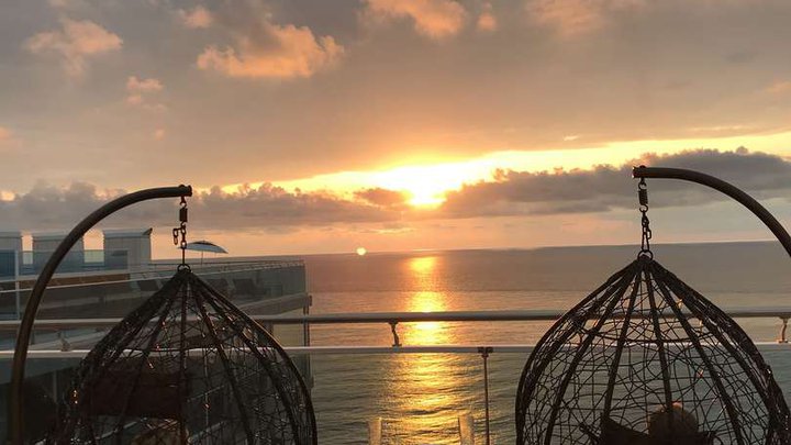 Смотровая площадка на крыше "Sunrise"