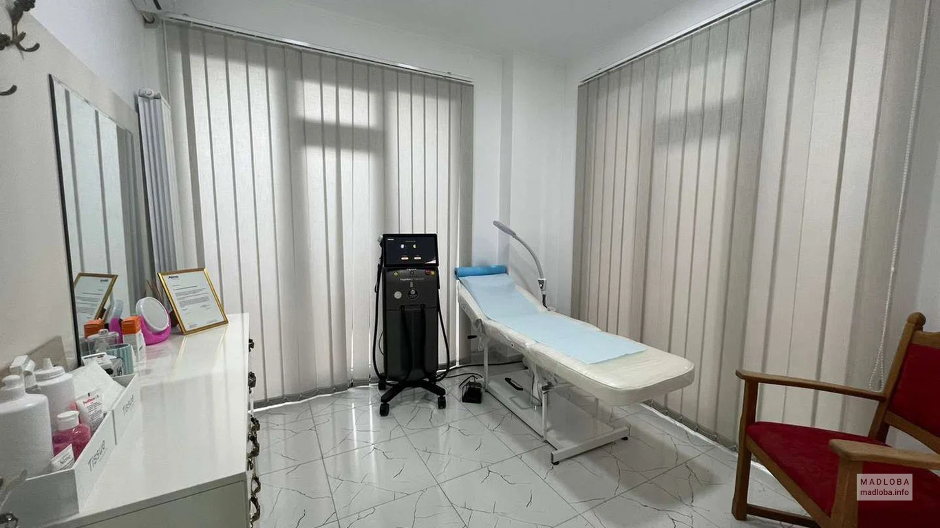 Интерьер центра красоты Soprano Titanium