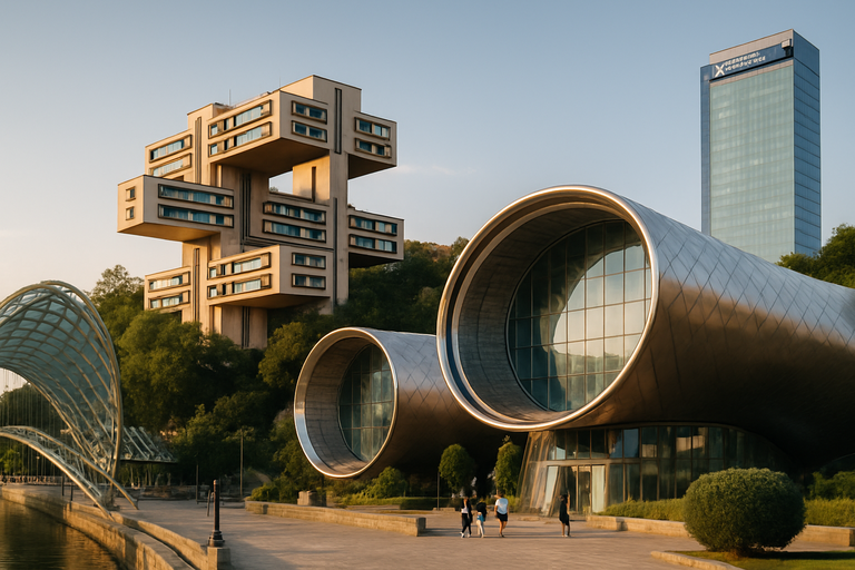 🏙️ Top 8 Icons of Modern Architecture in Tbilisi
