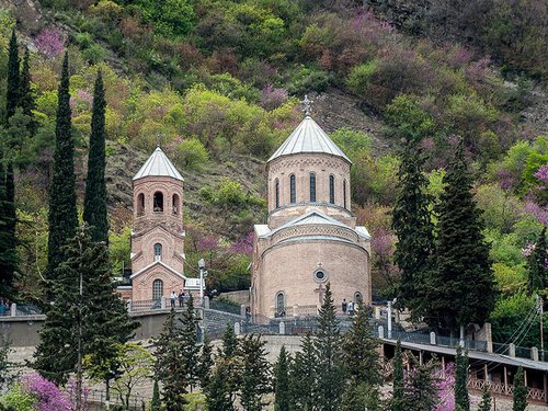 Церковь Святого Давида Мамадавити - St. David Mamadaviti's Church - общий вид