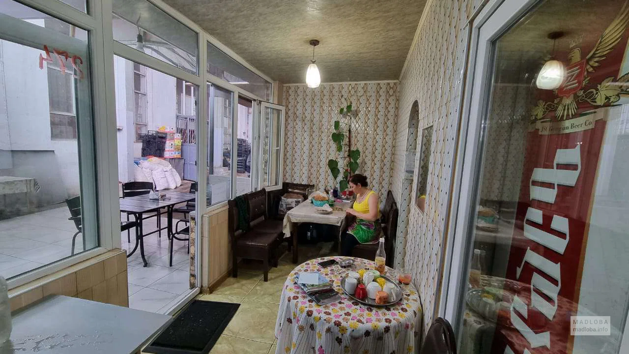 Интерьер в столовой магули