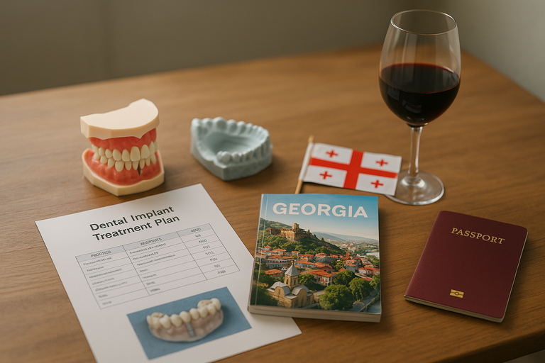 ✈️ How I combined a vacation in Georgia and the installation of implants - sharing my experience