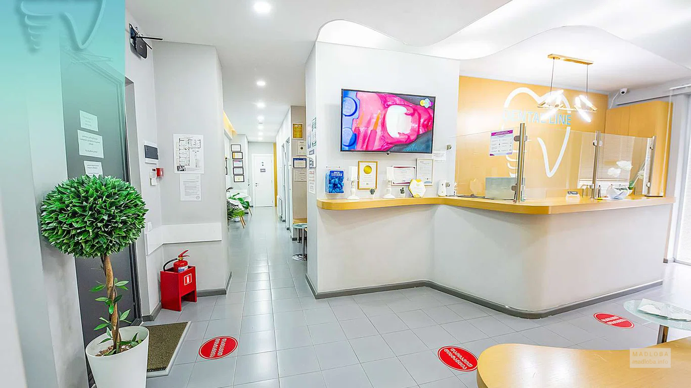 Фойе в стоматологии Dental Line