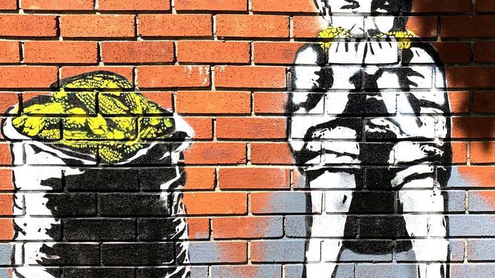 The Corn Seller (Banksy)