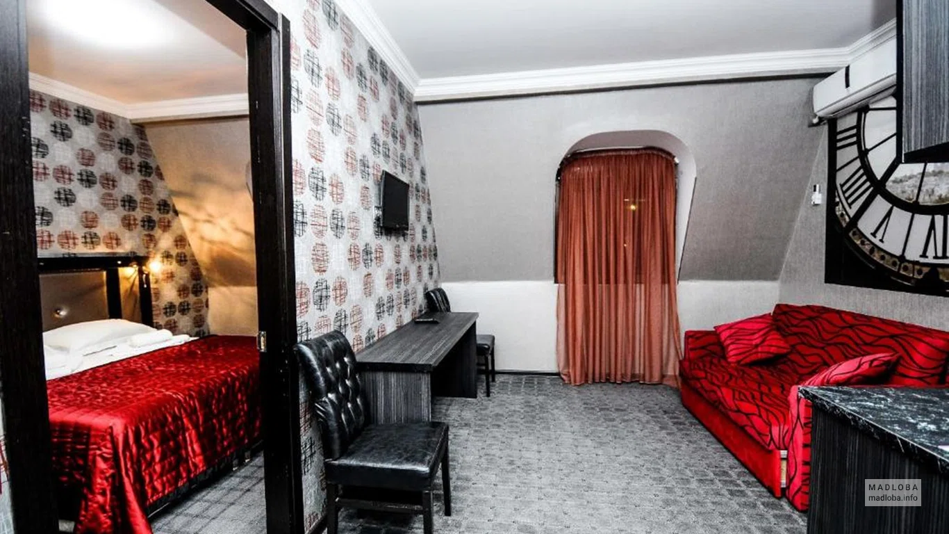 The interior of the room at the TemHouse Guest House