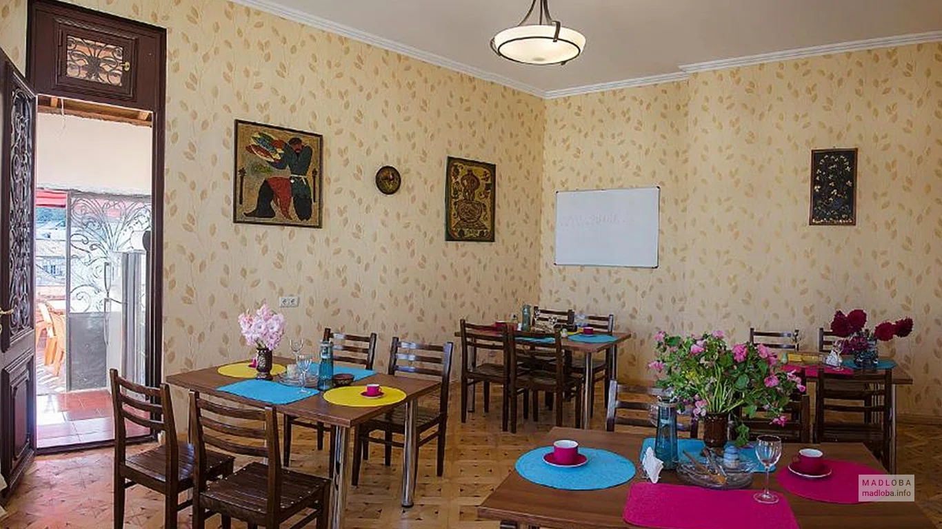 Ресторан в отеле Тифлис люкс бутик