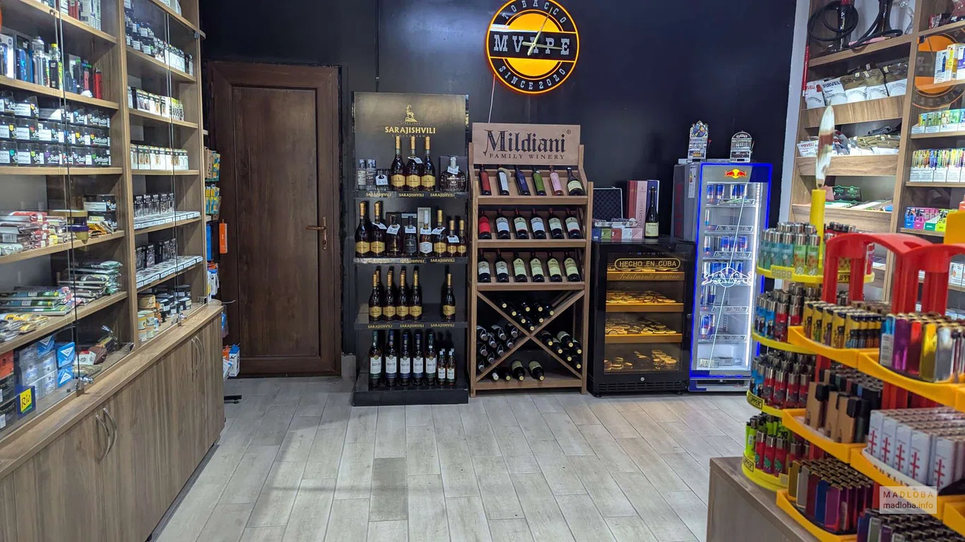 Алкоголь в Tobacco shop MVAPE