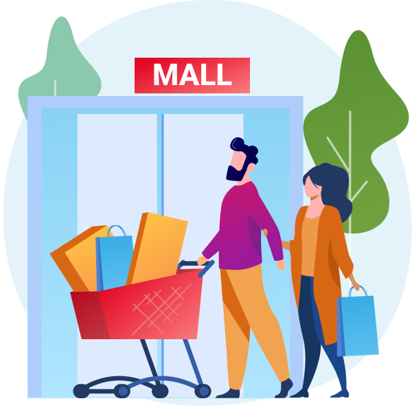 Shopping malls