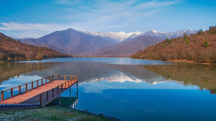 Three Lakes in Georgia of indescribable beauty - Tsero, Djaji and Lake Ili